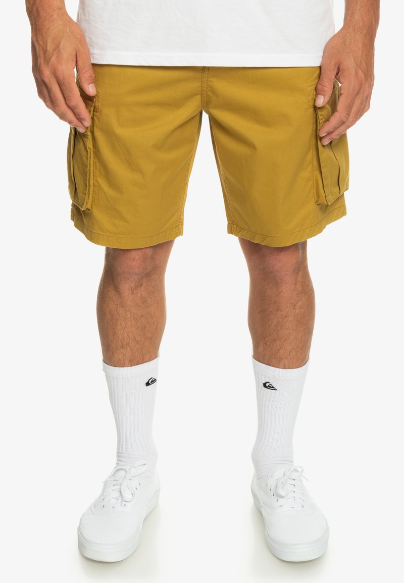 Men's Casual Shorts | Quiksilver Shorts - ecru olive/green - LF10504